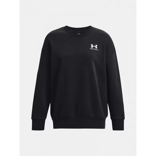 Дамски суичър UNDER ARMOUR ESSENTIAL FLC OS CREW 1379475-001 ЧЕРЕН 