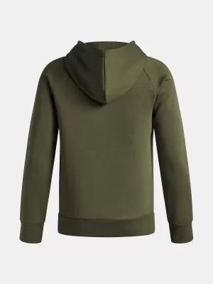 Суичър за момче UNDER ARMOUR UA RIVAL FLEECE BL HOODIE 1379791-390 ЗЕЛЕНО