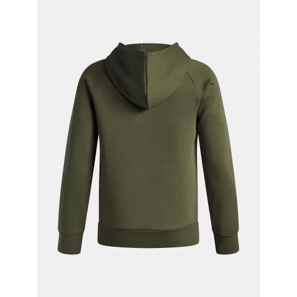  Суичър за момче UNDER ARMOUR UA RIVAL FLEECE BL HOODIE 1379791-390 ЗЕЛЕНО 