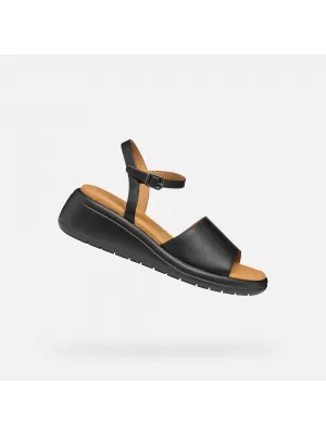 Дамски сандали GEOX MELICONIA ЧЕРЕН