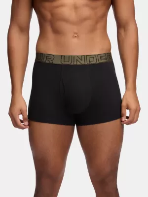 Мъжки боксерки UNDER ARMOUR M UA PERF COTTON (3KS) 1383891-005 ЧЕРНО W/МОРСКО ОТ