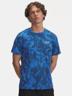 Мъжка тениска UNDER ARMOUR UA LAUNCH PRINTED SS СИНЬО