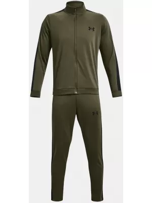 Мъжки комплект UNDER ARMOUR UA KNIT TRACK SUIT 1357139-390 ЗЕЛЕНО