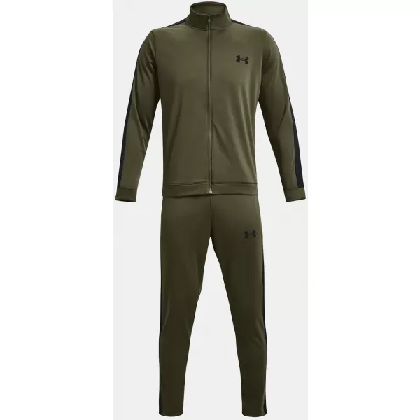  Мъжки комплект UNDER ARMOUR UA KNIT TRACK SUIT 1357139-390 ЗЕЛЕНО 