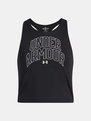 Потник за момиче UNDER ARMOUR UA MOTION BRANDED TANK 6006029-003 ЧЕРЕН