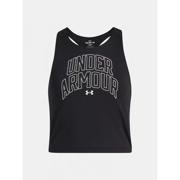  Потник за момиче UNDER ARMOUR UA MOTION BRANDED TANK 6006029-003 ЧЕРЕН 