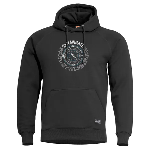  Суичър PENTAGON PHAETON HOOD SWEATER 01 K09021 ЧЕРЕН 