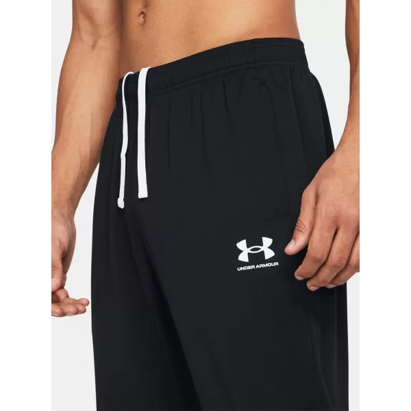  Мъжки спортен панталон UNDER ARMOUR UA M'S CH. PIQUE PANT 1382602-001 ЧЕРЕН 