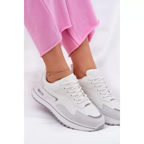  Дамски маратонки BIG STAR RR274A213 WHITE Big Star Shoes 