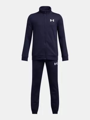 Комплект за момчета UNDER ARMOUR UA RIVAL KNIT TRACK SUIT СИНЬО