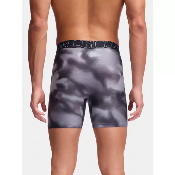  Мъжки боксерки UNDER ARMOUR M UA PERF TECH MESH (3KS) 1383885-024 ТИТАНОВО СИВО 