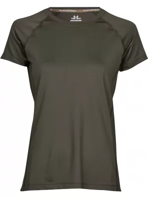 Дамска тениска TEE JAYS | TJ 7021 НАСИТЕНО ЗЕЛЕНО