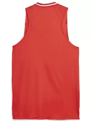 Мъжки фланелка PUMA HOOPS TEAM GAME JERSEY 67662804 PUMA RED