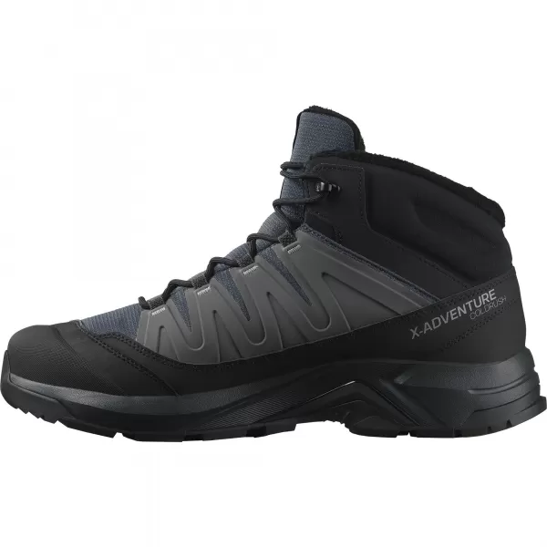 Мъжки обувки SALOMON X-ADVENTURE COLDRUSH WATERPROOF АСФАЛТ/ЧЕРЕН/СПЛАВ 