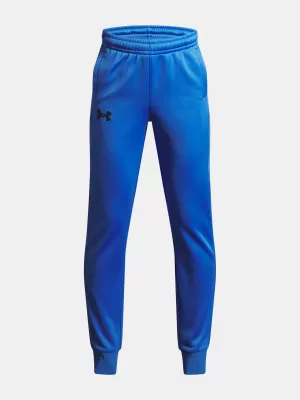 Спортни панталони за момчета UNDER ARMOUR UA ARMOUR FLEECE JOGGERS 1373543-402 СИНЬО