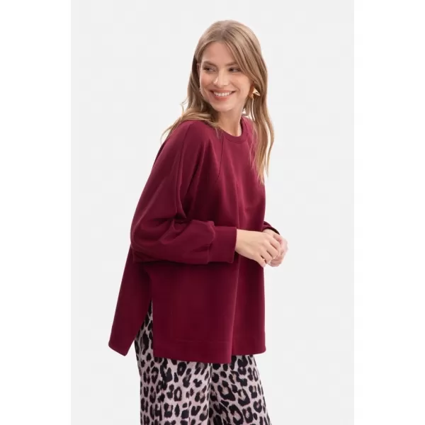  Дамски суичър BEWEAR B306 БОРДО 