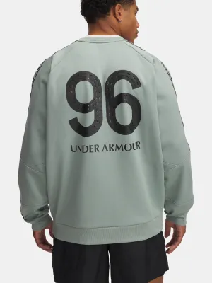 Мъжки суичър UNDER ARMOUR M'S 96 TERRACE CREW NECK 1390111-348 ЗЕЛЕНО
