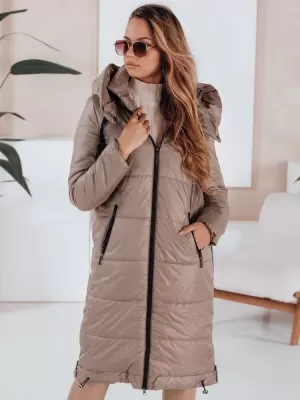 Дамско яке DSTREET TY5027 БЕЖОВО