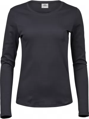 Дамска тениска TEE JAYS | TJ 590 ТЪМНО СИВО