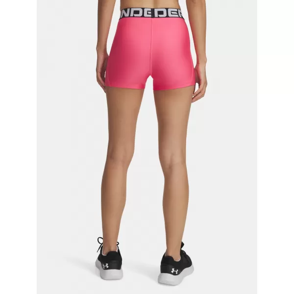  Дамски шорти UNDER ARMOUR UA HG SHORTY 1383629-672 РОЗОВО 