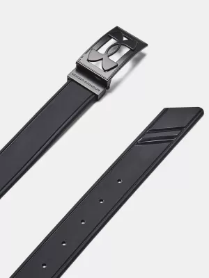 Мъжки колан UNDER ARMOUR M DRIVER SILICONE BELT 1386679-001 ЧЕРЕН