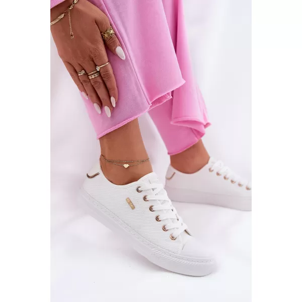  Дамски маратонки BIG STAR RR274766 WHITE Big Star Shoes 