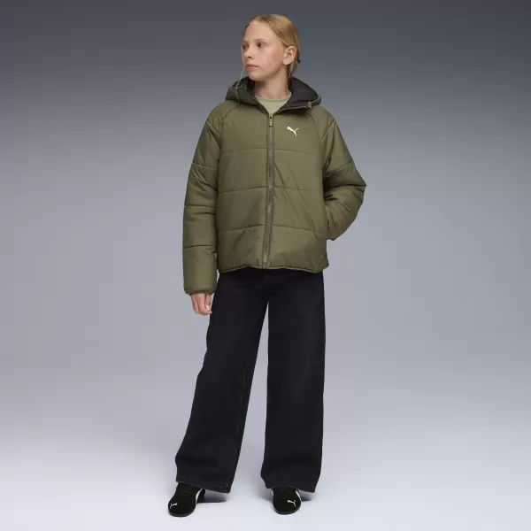  Яке PUMA REVERSIBLE PUFFER JACKET 68840781 LOBEN GREEN 