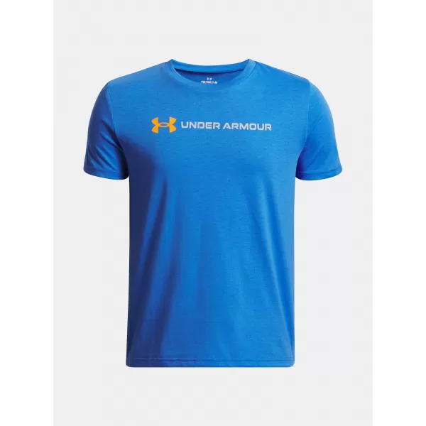 Момчешка тениска UNDER ARMOUR UA B LOGO WORDMARK SS СИНЬО 