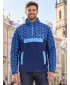 Мъжки поларен суичър ALTISPORT GARM СИНЬО