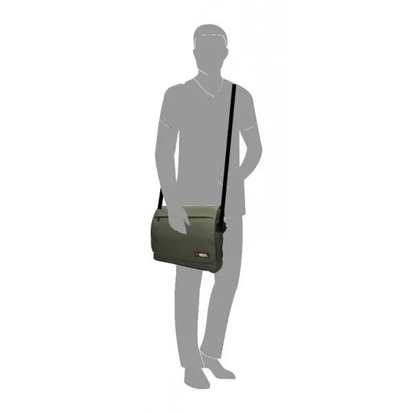  Мъжка чанта ENRICO BENETTI Amsterdam Shoulder Bag МАСЛИНА 