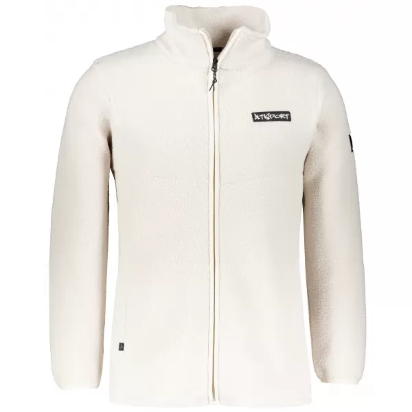  Мъжки поларен суичър ALTISPORT OMAL БЕЖОВО 