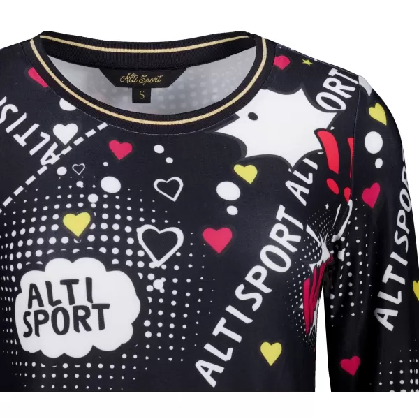 Риза ALTISPORT GAIA ЧЕРНО 