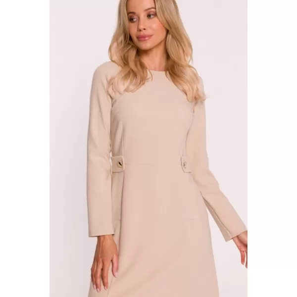  Рокля STYLOVE S419 БЕЖОВО 