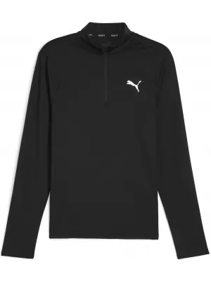 Спортна тениска PUMA RUN CLOUDSPUN 1/4 ZIP 52499201 ПУМА ЧЕРНА