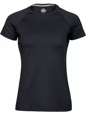 Дамска тениска TEE JAYS | TJ 7021 ЧЕРЕН