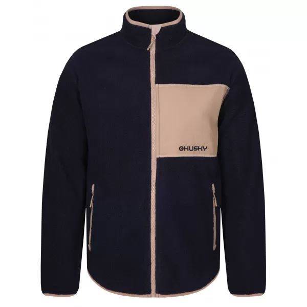  Мъжки суичър HUSKY ADDY ZIP M ТЪМНО СИНЬО 