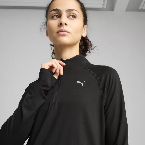  Риза PUMA W RUN VELOCITY CLOUDSPUN 1/4 ZIP 52665001 PUMA BLACK 