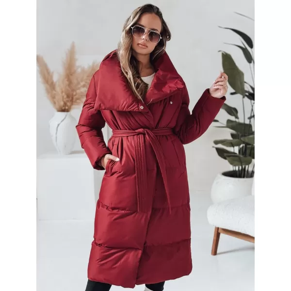  Палто DSTREET TY4961 БОРДЕ 