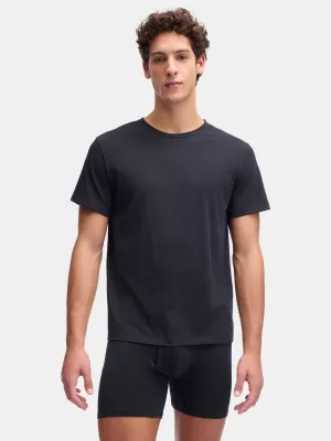 Мъжка тениска UNDER ARMOUR M UA PERF COTTON CREW NECK-2PK 6007621-001 ЧЕРЕН