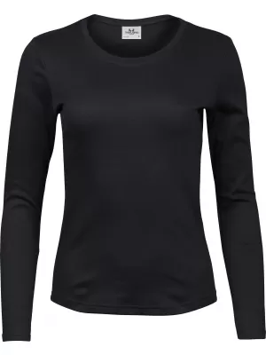 Дамска тениска TEE JAYS | TJ 590 ЧЕРЕН