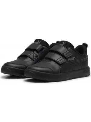 Бебешки обувки PUMA COURTFLEX V3 V PS 39764201 PUMA BLACK/BLACK/ЧУГУН