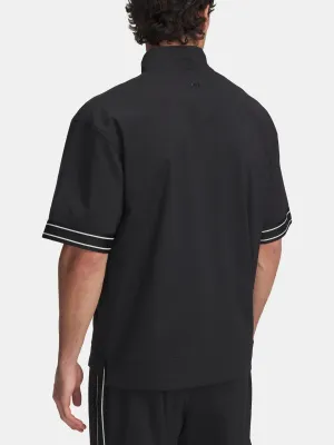 Мъжка тениска UNDER ARMOUR COURTSIDE SHIRT 1390122-001 ЧЕРЕН