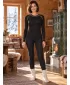 Дамски термо комплект ALTISPORT GOLDA ЧЕРНО/ЗЛАТНО