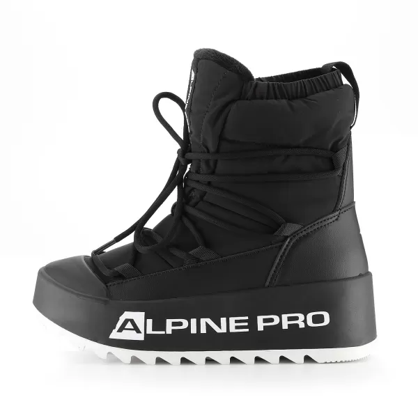  Женски ботуши ALPINE PRO PRIBA ЧЕРНО 