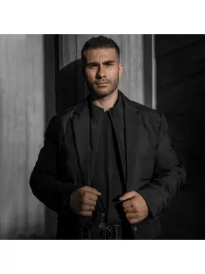 Яке PENTAGON ALPHA DOWN BLAZER K08051 КАФЯВО СИВО