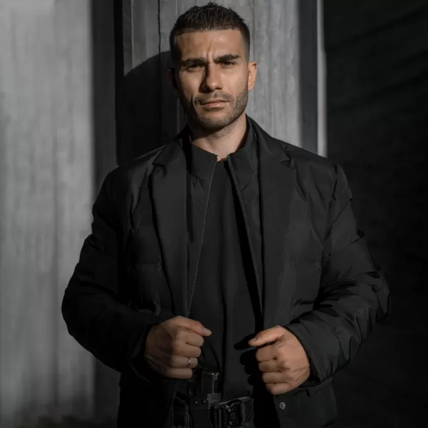  Яке PENTAGON ALPHA DOWN BLAZER K08051 КАФЯВО СИВО 