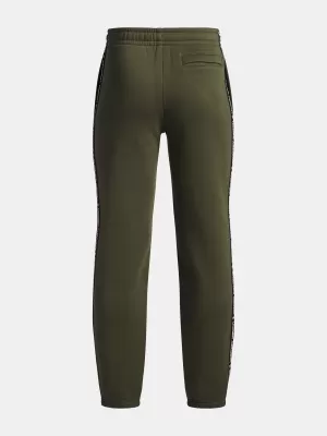 Спортни панталони за момчета UNDER ARMOUR B ICON FLC JOGGER TAPING 1390294-391 ЗЕЛЕНО