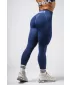 Безшевен допълнителен клин с лицеви опори с висока талия FLOW SEAMLESS 496 BLUE Nebbia