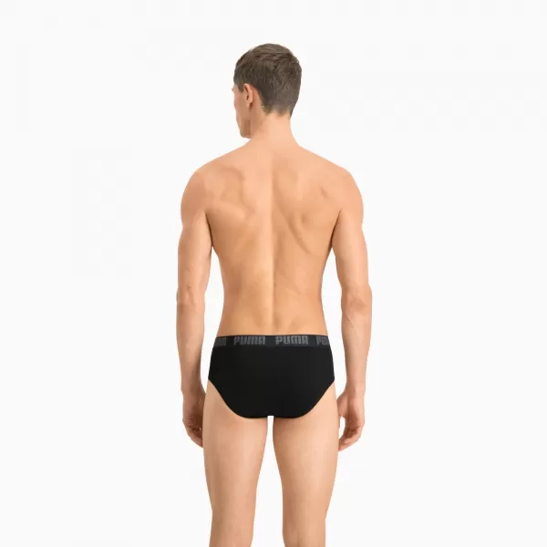  Мъжки брифи PUMA BASIC BRIEF 2P 88910006 ЧЕРНО/ЧЕРНО 