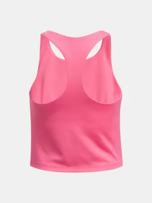 Потник за момиче UNDER ARMOUR G MOTION BRANDED CROP TANK 1390079-672 РОЗОВО